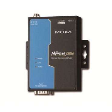 NPort P5150A Series MOXA 1-port PoE RS-232/422/485 serial device servers